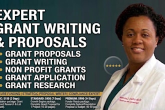 do small business grant writing,research write nonprofit grant proposals