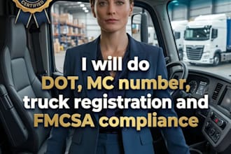 be your expert for dot, mc number, and full fmcsa compliance