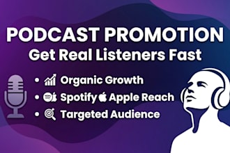 promote podcast spotify apple podcast marketing organic growth