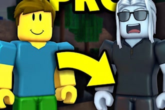 design clickbait gaming thumbnail for youtube roblox free fire