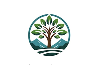 design professional tree service company logo