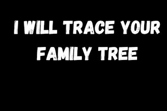 research your family tree