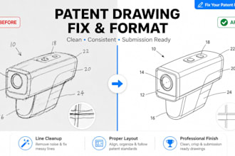 format and fix your patent drawings for submission