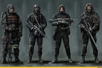 port 3d model assets to dayz, weapons, clothes, cars, zombies gears and skins