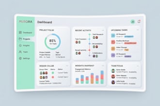 design creative and unique UI UX