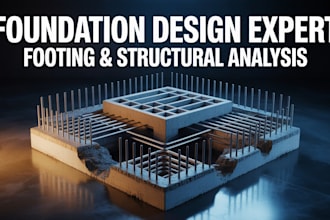 do foundation design footing calculation and structural engineering analysis