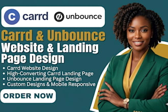 cro unbounce landing page carrd landing page carrd website design simvoly wix
