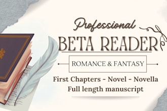 beta read fantasy, romance beta reader, beta read  horror, thriller beta reader
