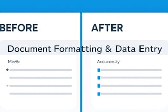 do document formatting and data entry for you