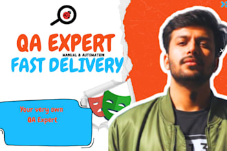 be you QA and test your website for bugs with detailed reports