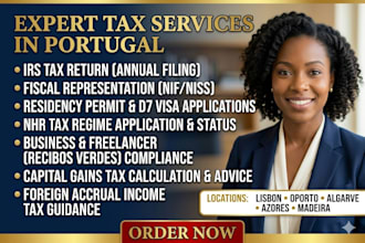 fix portugal tax issues, irs errors, and compliance problems fast
