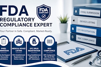 handle fda 510k submission medical device listing otc drug registration and ndc
