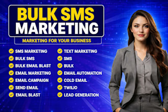 send bulk sms bulk email blast campaign setup text camapign message mass email