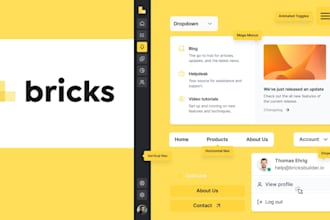 build a stunning wordpress website using bricks builder