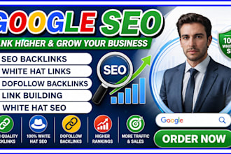 do SEO backlinks and white hat link building for your website