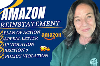 write amazon appeal letter for section 3 plan of action asin reinstatement