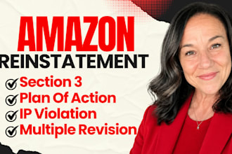 do amazon account reinstatement fix section 3   suspension asin reinstatement