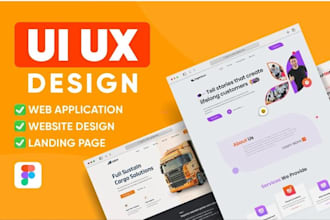 design clean and professional UI UX design