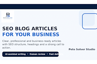 write SEO blog posts that rank on google
