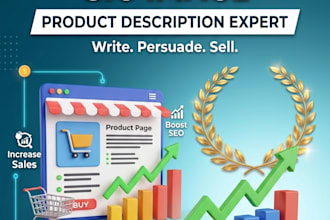 write seo product descriptions for e commerce listings