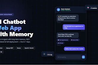 build an ai chatbot with long term memory using langchain and rest API