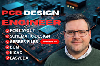 do pcb design, esp32 pcb design, rf pcb design and schematic design