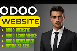 design, develop and customize a professional odoo website