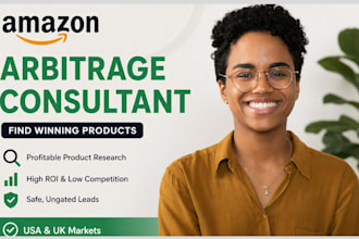 be your amazon arbitrage consultant for fba profit