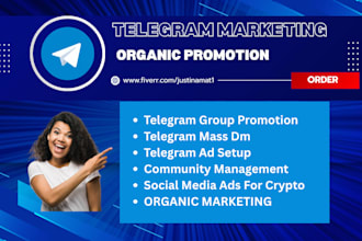 do organic telegram marketing, telegram promotion, telegram dm, telegram ads