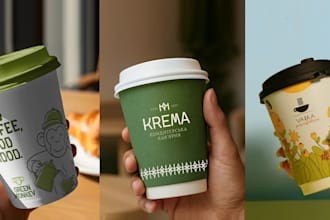 do one time cup, paper cup, plastic cup, coffee cup design, or coffee mug design