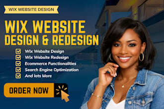 develop wix website, design wix website redesign for real estate agents, realtor