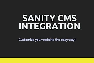 integrate sanity cms with your web application