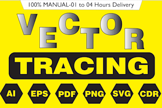 convert your image to vector and restore in hd quality