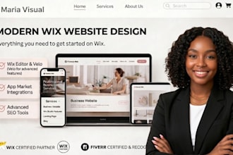 design or redesign wix website, wix development, wix fix and wix ecommerce web