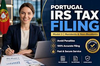 file portugal irs tax return model 3 for residents and non residents