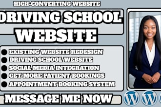 driving school website, driving instructor website, driving lessons website