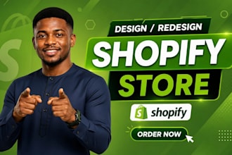 create shopify store, build shopify website design, shopify dropshipping website