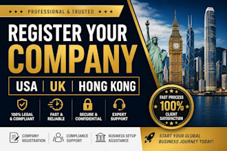 provide trusted US, UK, and hongkong nominee director and company services