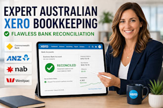 do expert xero bookkeeping and bank reconciliation for australian business