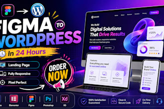 convert figma to a pixel perfect wordpress website