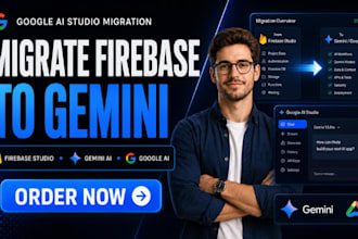 migrate firebase studio project to google ai studio gemini ai  antigravity
