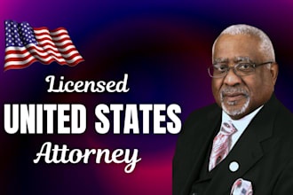 draft a contract breach letter or letter of intent, legal letter as US attorney