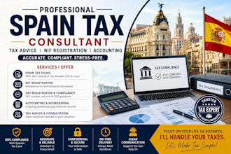 spain tax, tax consultant, tax advise, nif registration, handle accounting
