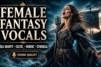 sing sea shanty, pirate tavern, ethereal vocals, fantasy, nordic folk, bard song