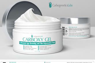design pouch label, jar label, skincare label, or cosmetics label design