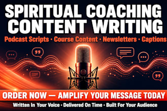 write philosophy driven coaching content, scripts, and course material