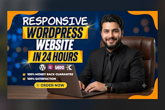 design responsive wordpress business website