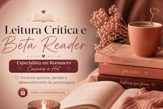leitura crítica e feedback para romances inesquecíveis