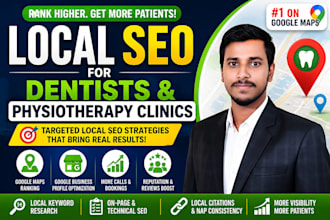 do local SEO for dentists clinics to rank on google maps