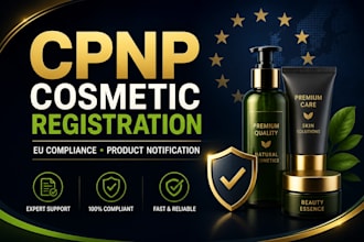 register your cosmetic products on cpnp eu portal